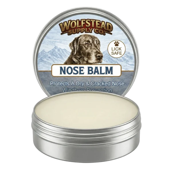Nose Balm – Natural Protection for Dry, Cracked Dog Noses (Lick-Safe, Weather Defense)